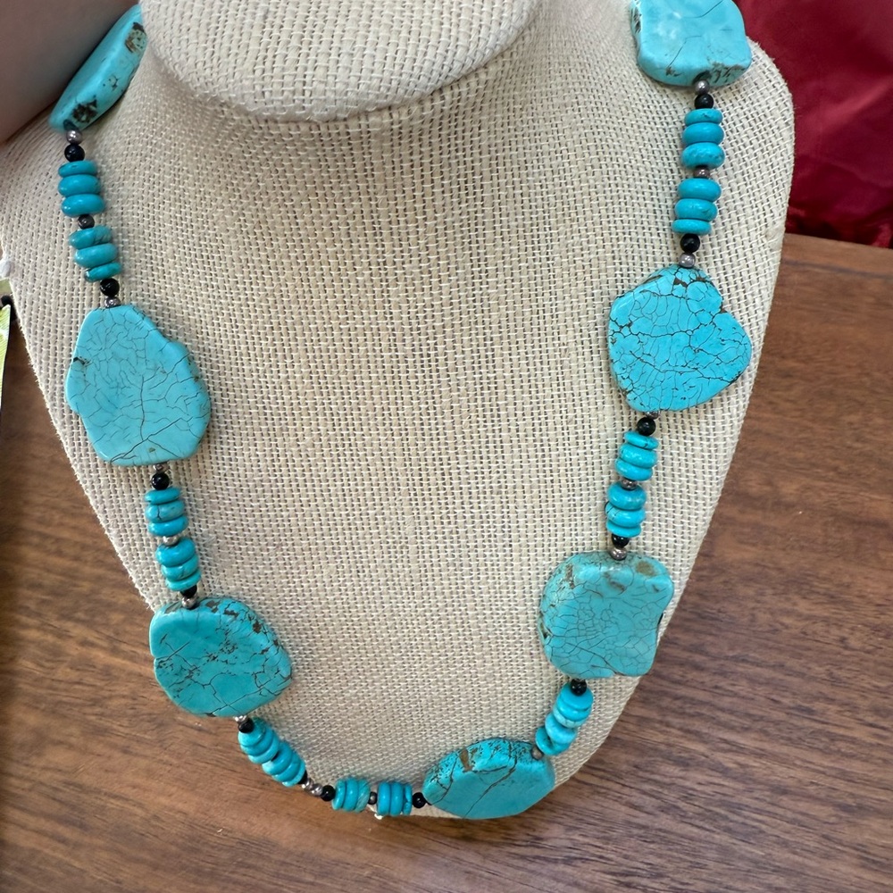 Turquoise Stone Necklace
